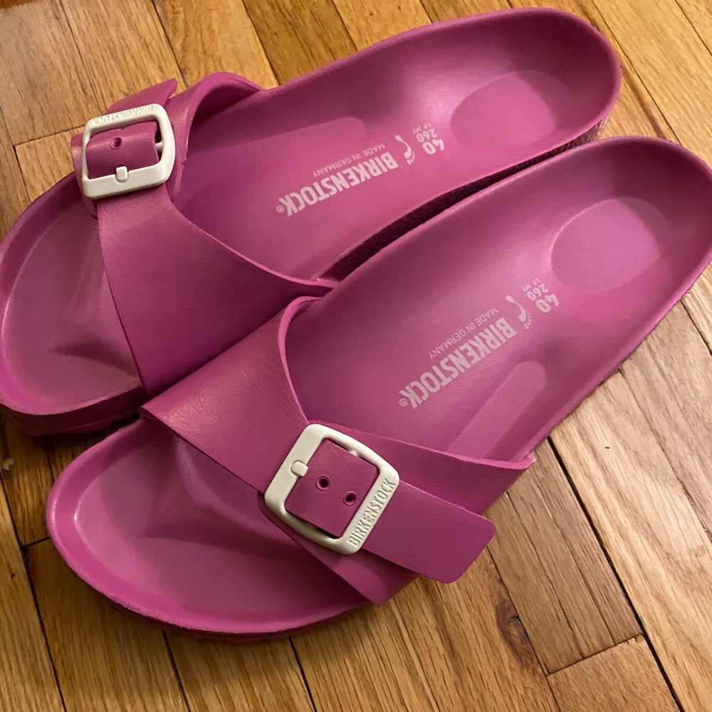 Pink Birkenstock Slippers